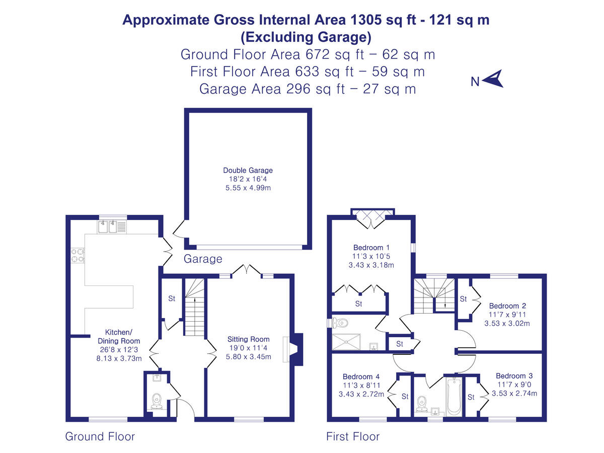 Reedmace Road, Bicester, OX26 floorplan