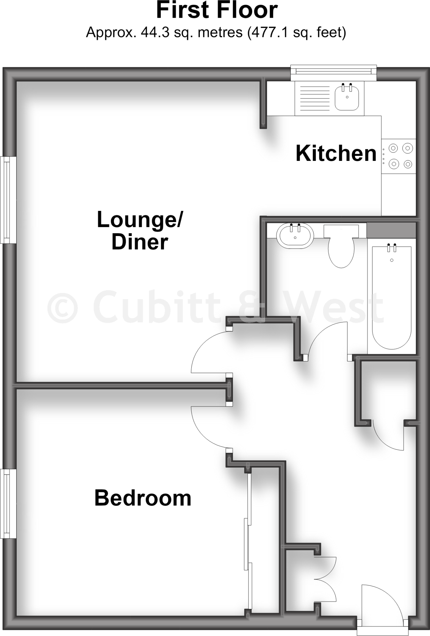 Cavell Avenue, Peacehaven, East Sussex floorplan