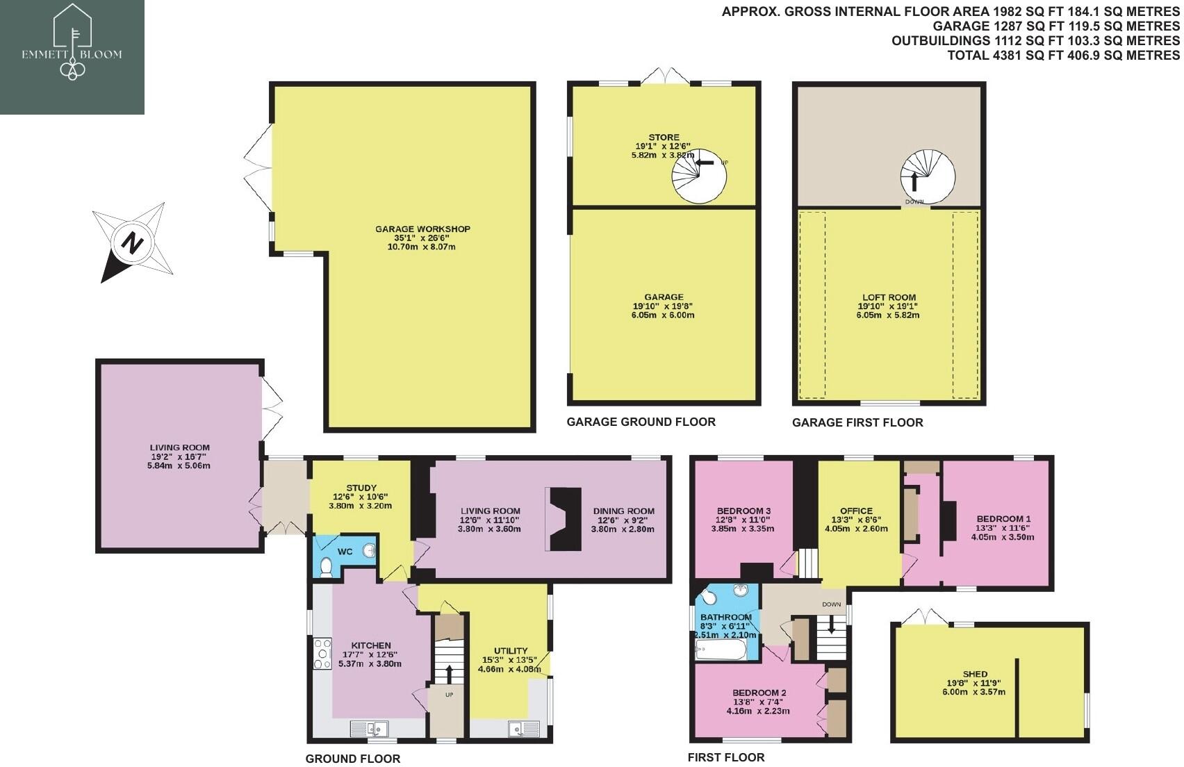 The Cottage, Burbage, Marlborough, Wiltshire floorplan