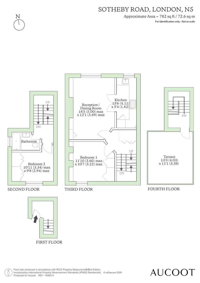 Sotheby Road, Highbury, London, N5 floorplan