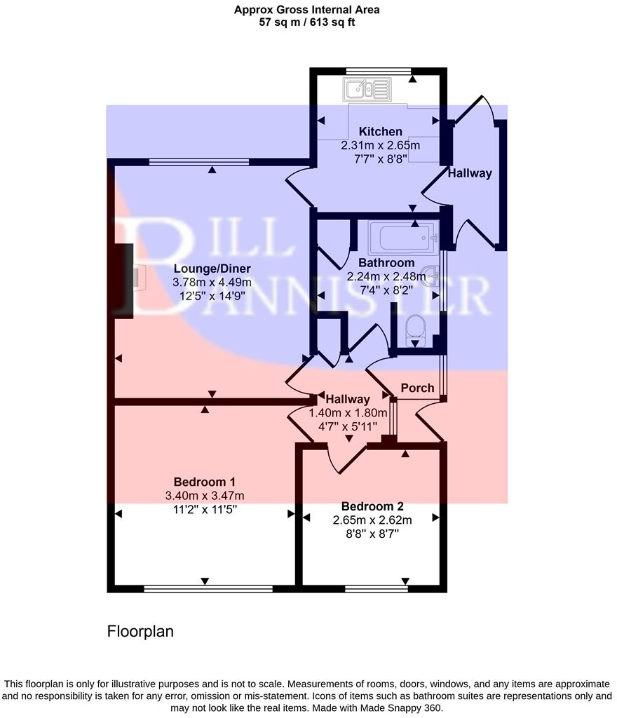 Rose-An-Grouse, Canonstown, Hayle floorplan