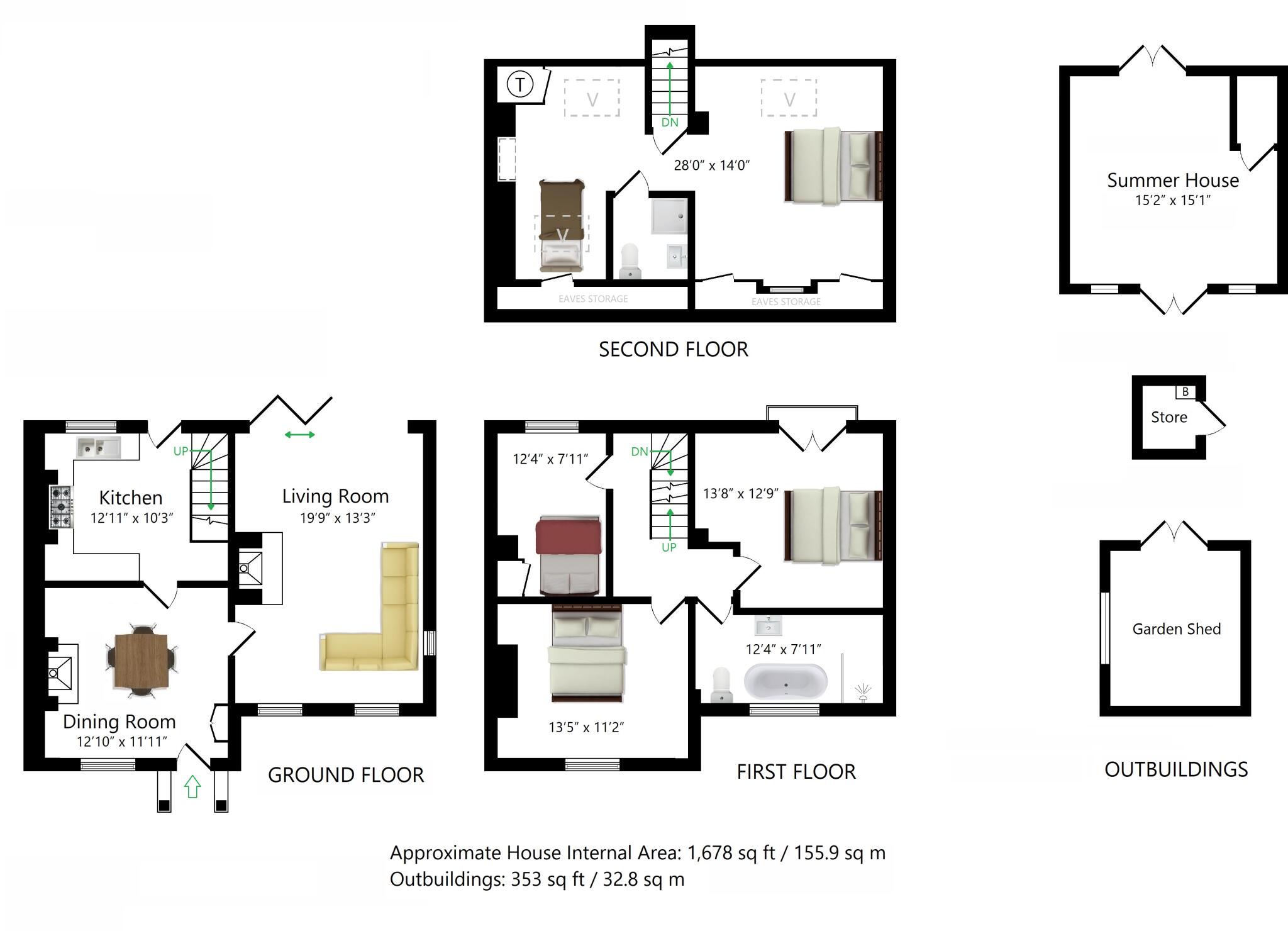  Lenham Heath Road, Lenham Heath floorplan
