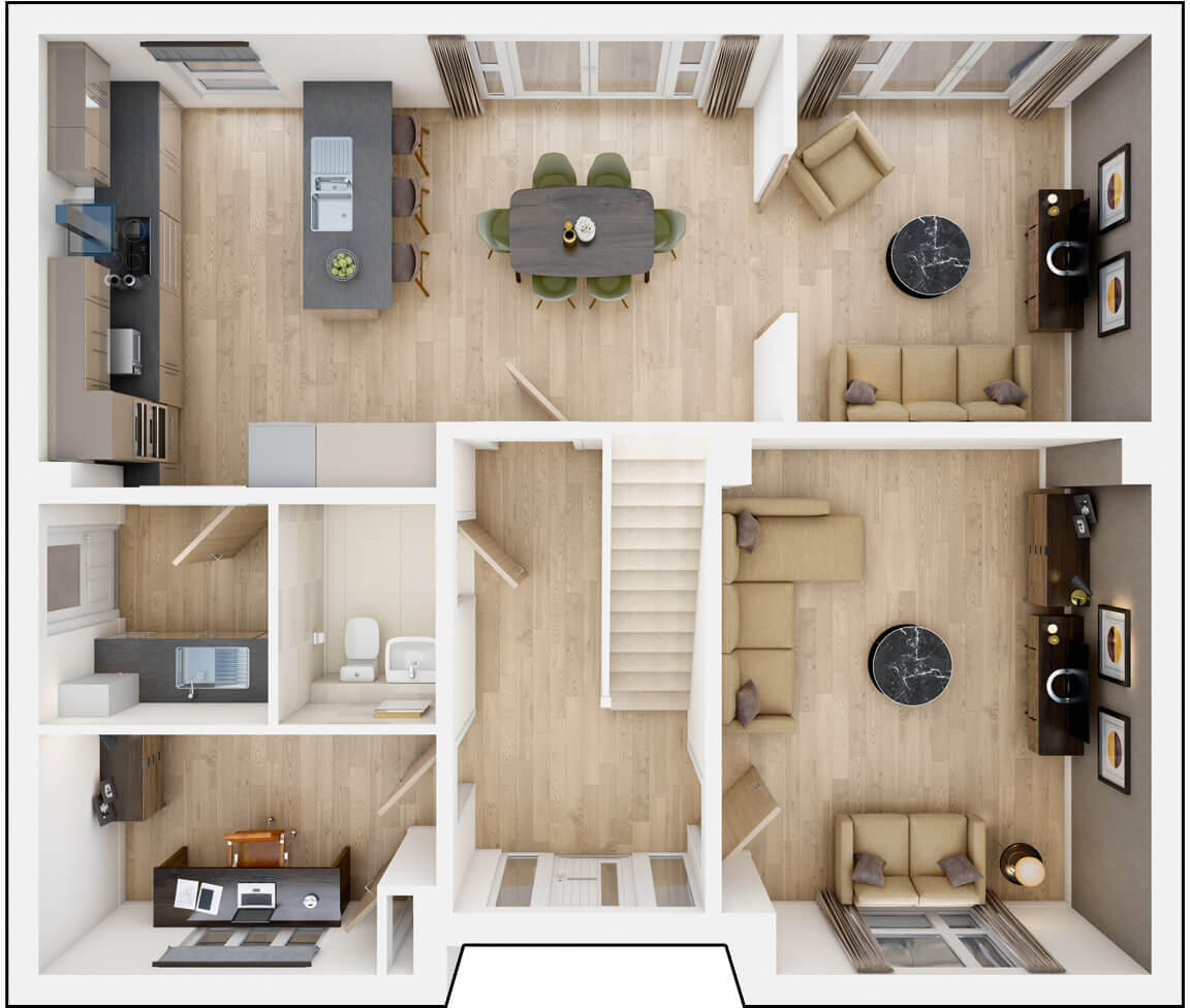 North Dane Way, Chatham, Kent, ME5 floorplan