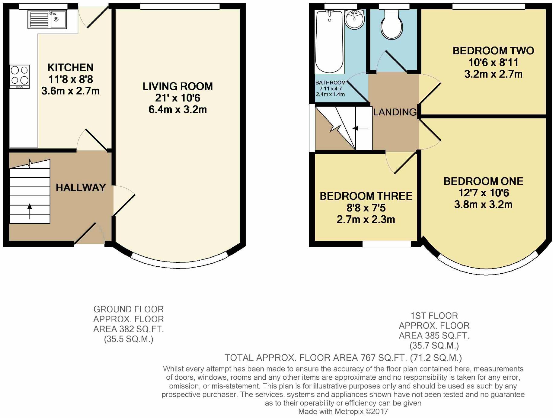 Marcliff Grove, Heaton Norris, Stockport, SK4 floorplan