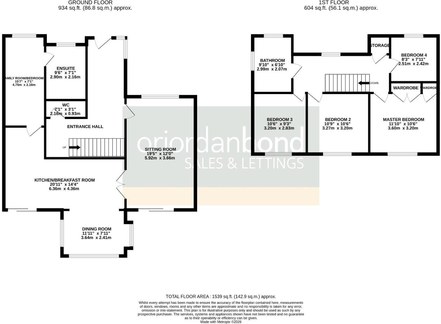 High Street, Great Doddington, Northamptonshire NN29 floorplan