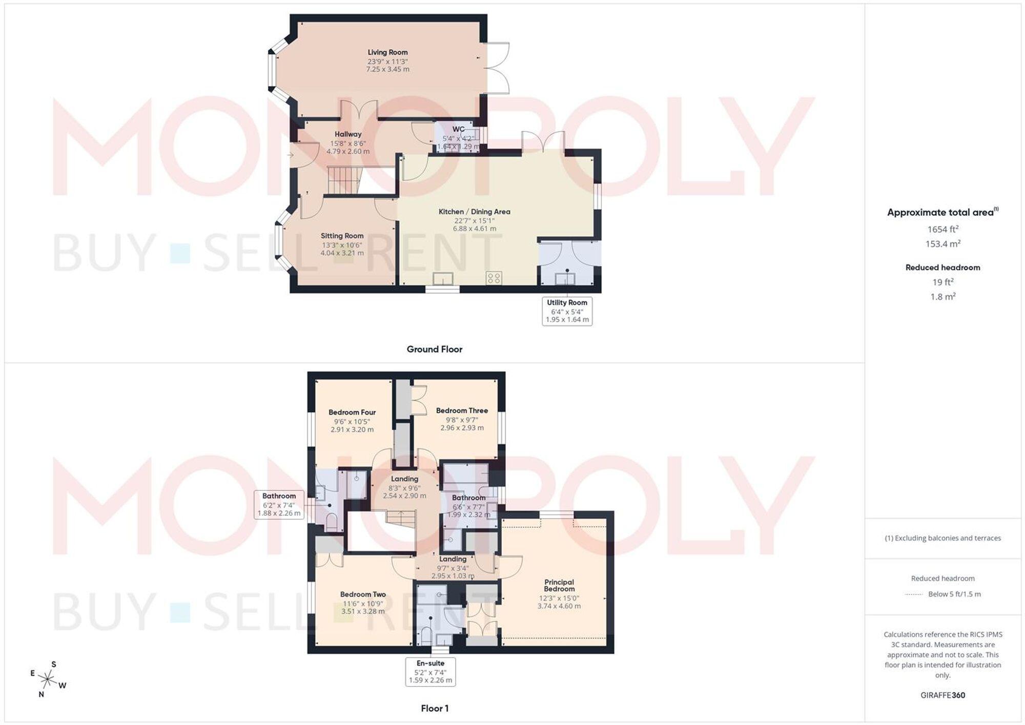 Howards Field, Wrexham, LL13 floorplan