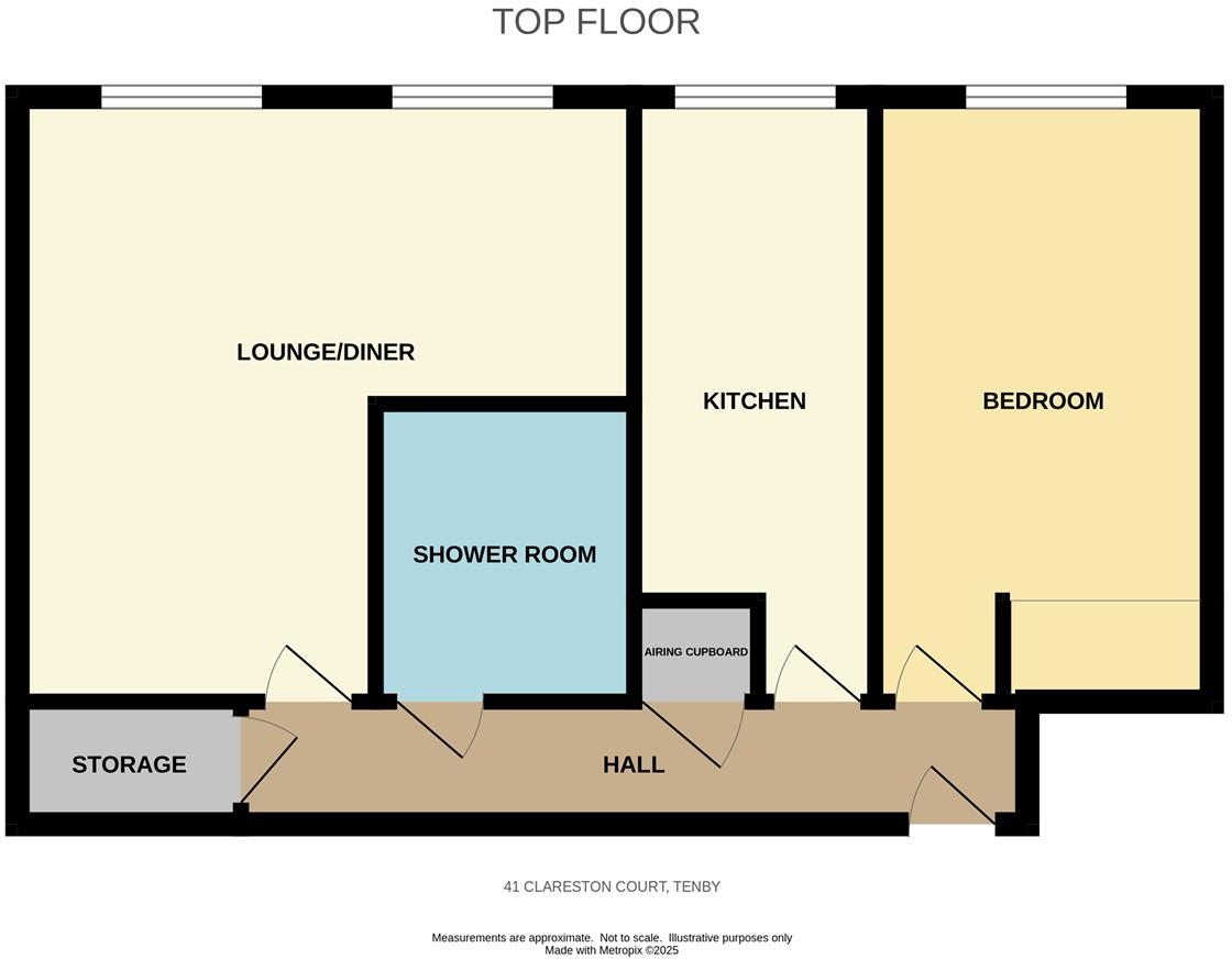Clareston Court, Tenby floorplan