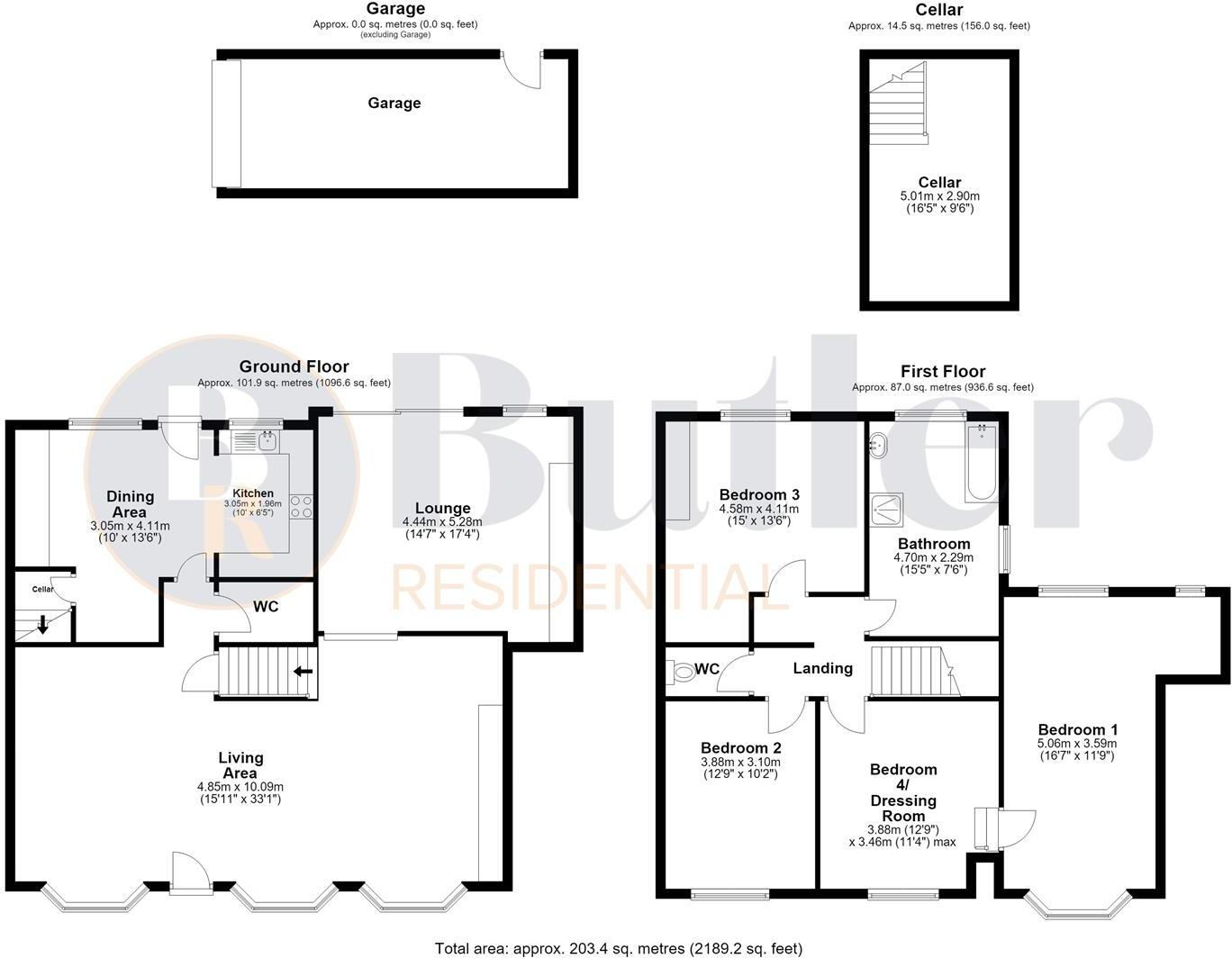 Hitchin Street, Baldock floorplan