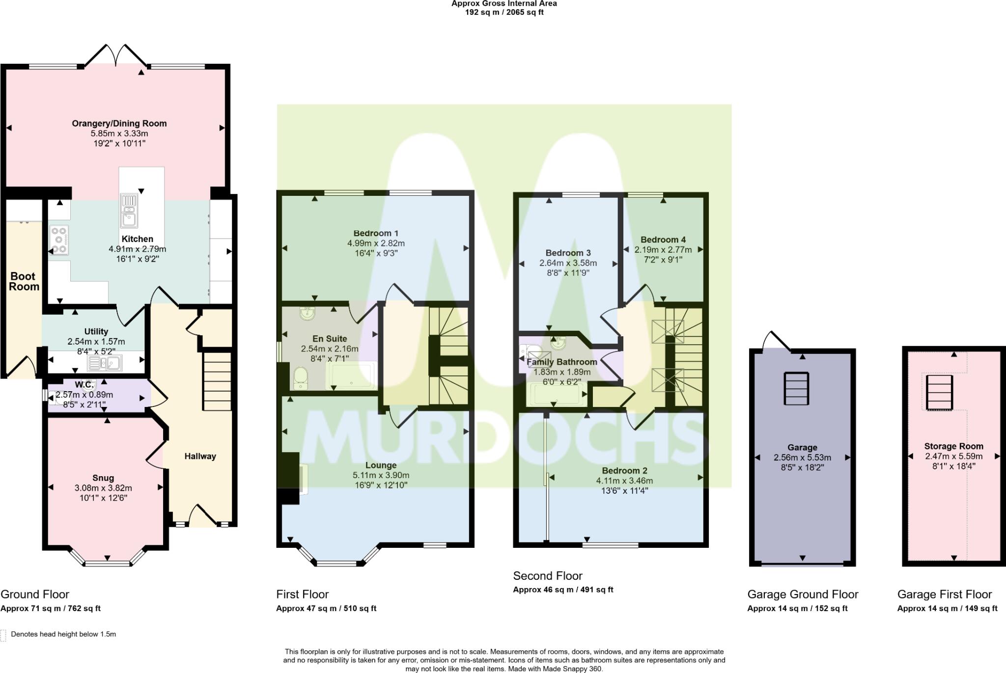 Sanders Close, Stansted floorplan