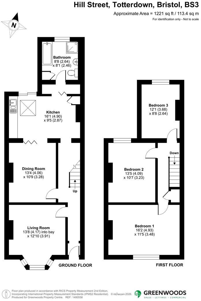 Hill Street, Totterdown, Bristol floorplan