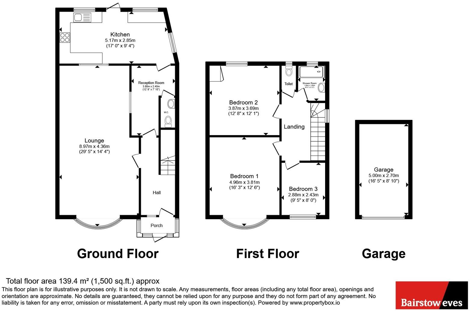 Hampton Road, London, E7 floorplan