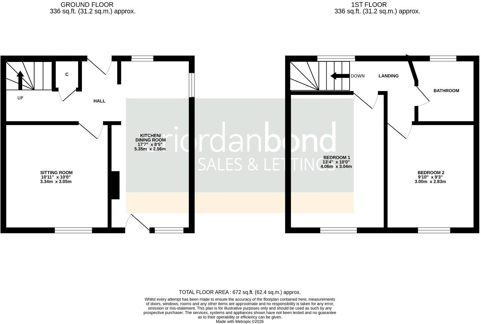 Manor Road, Pitsford, Northamptonshire NN6 floorplan