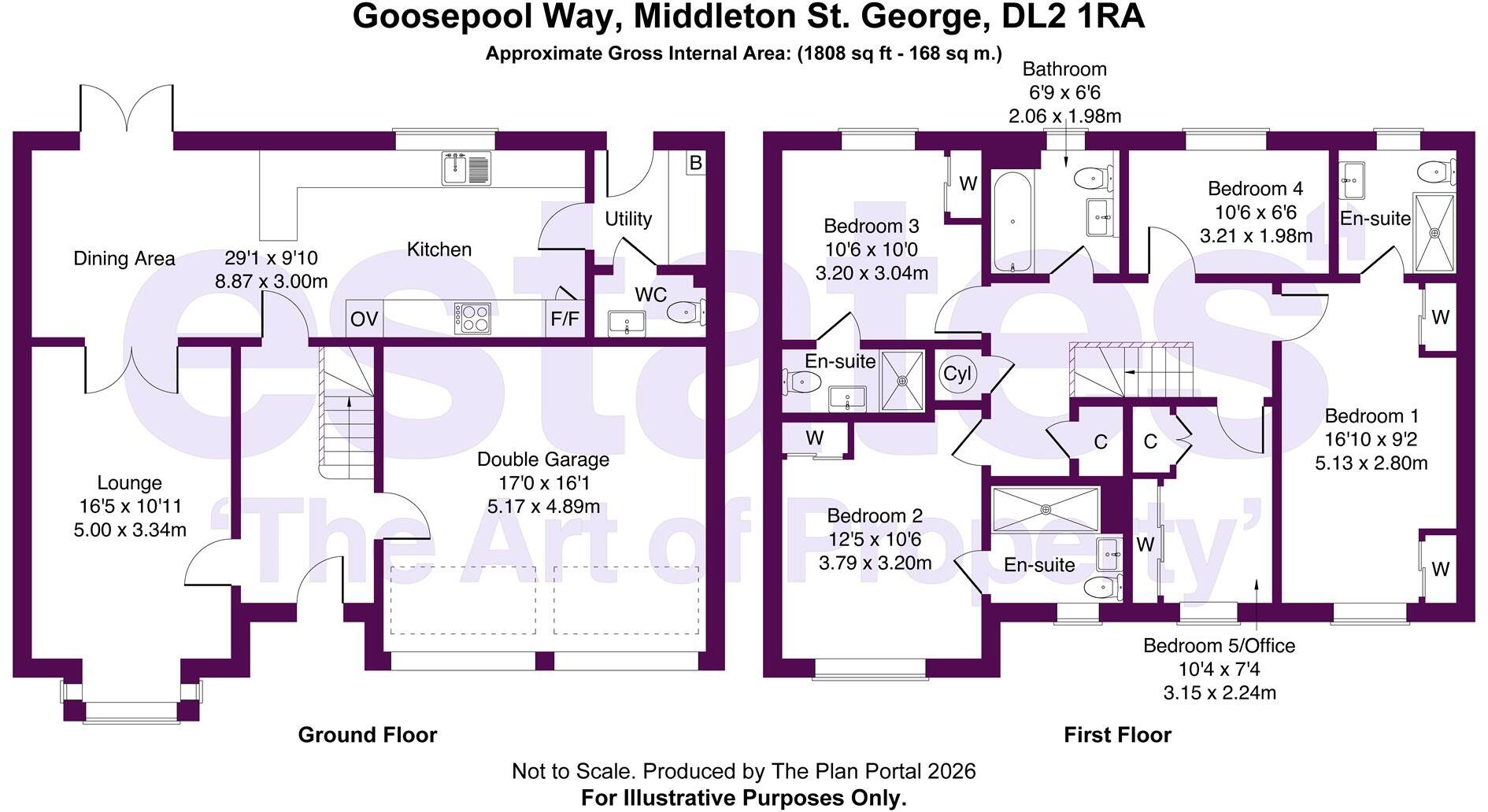 Goosepool Way, Middleton St. George, Darlington, DL2 1RA floorplan