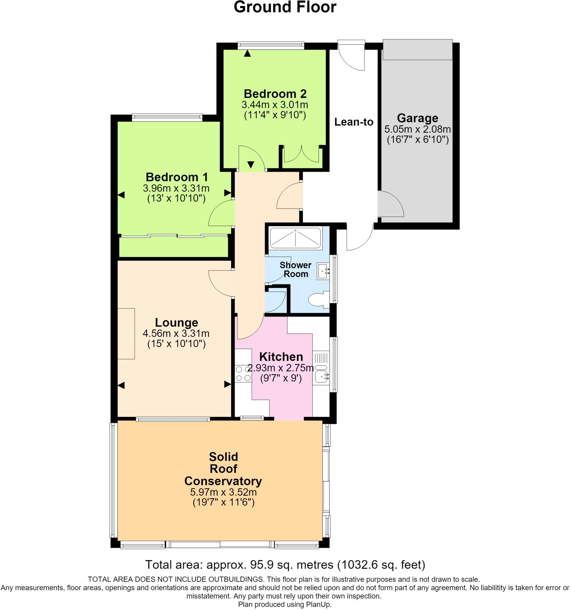 Hill Farm Way, Southwick floorplan