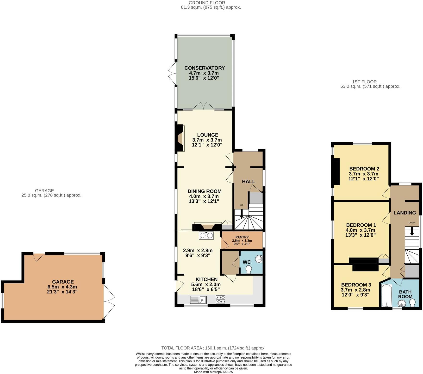 Little Hereford, Ludlow, SY8 floorplan