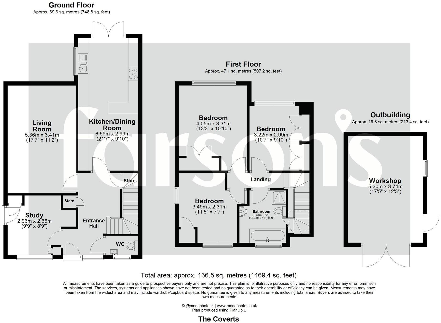 The Coverts, Hutton, CM13 floorplan