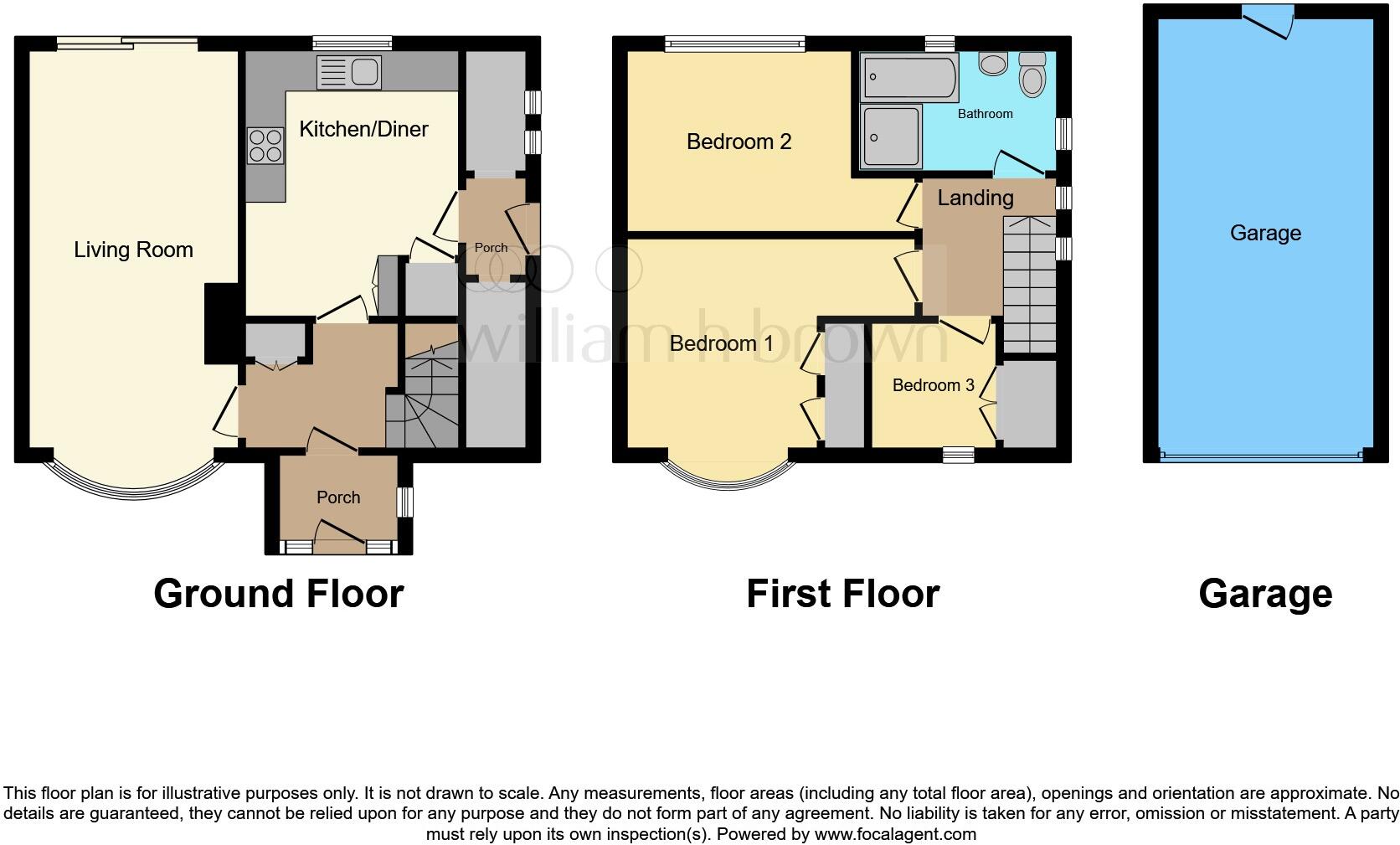 Raynel Drive, LEEDS floorplan