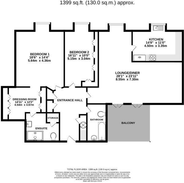 Gills Hill, Radlett floorplan