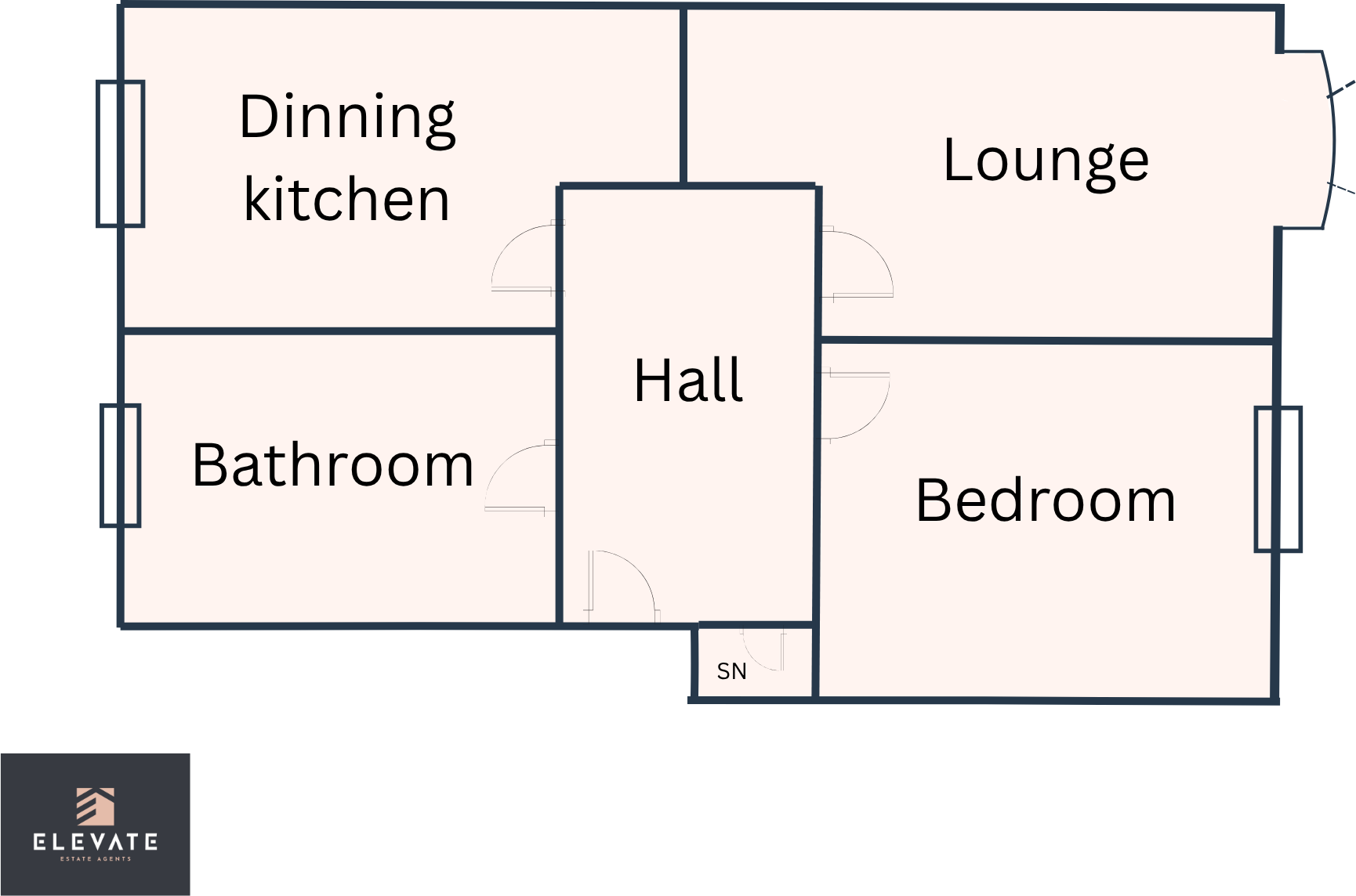 Ballater Street, Glasgow, G5 floorplan