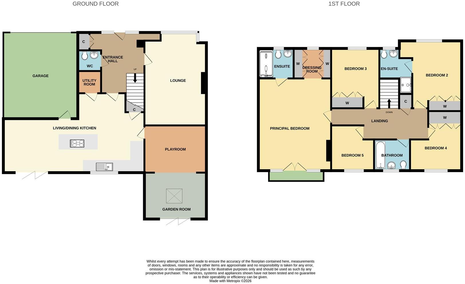 Laxton Garth, Kirk Ella, Hull floorplan