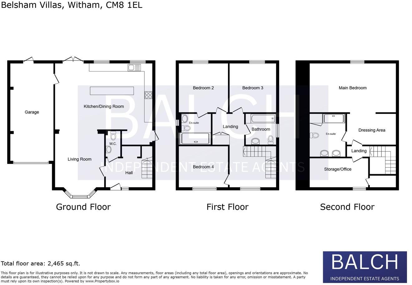 Hatfield Road, Witham, CM8 floorplan