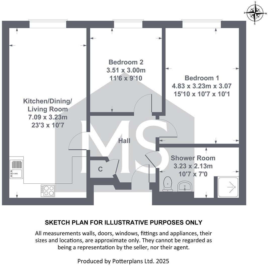 Mickle Hill, Pickering floorplan