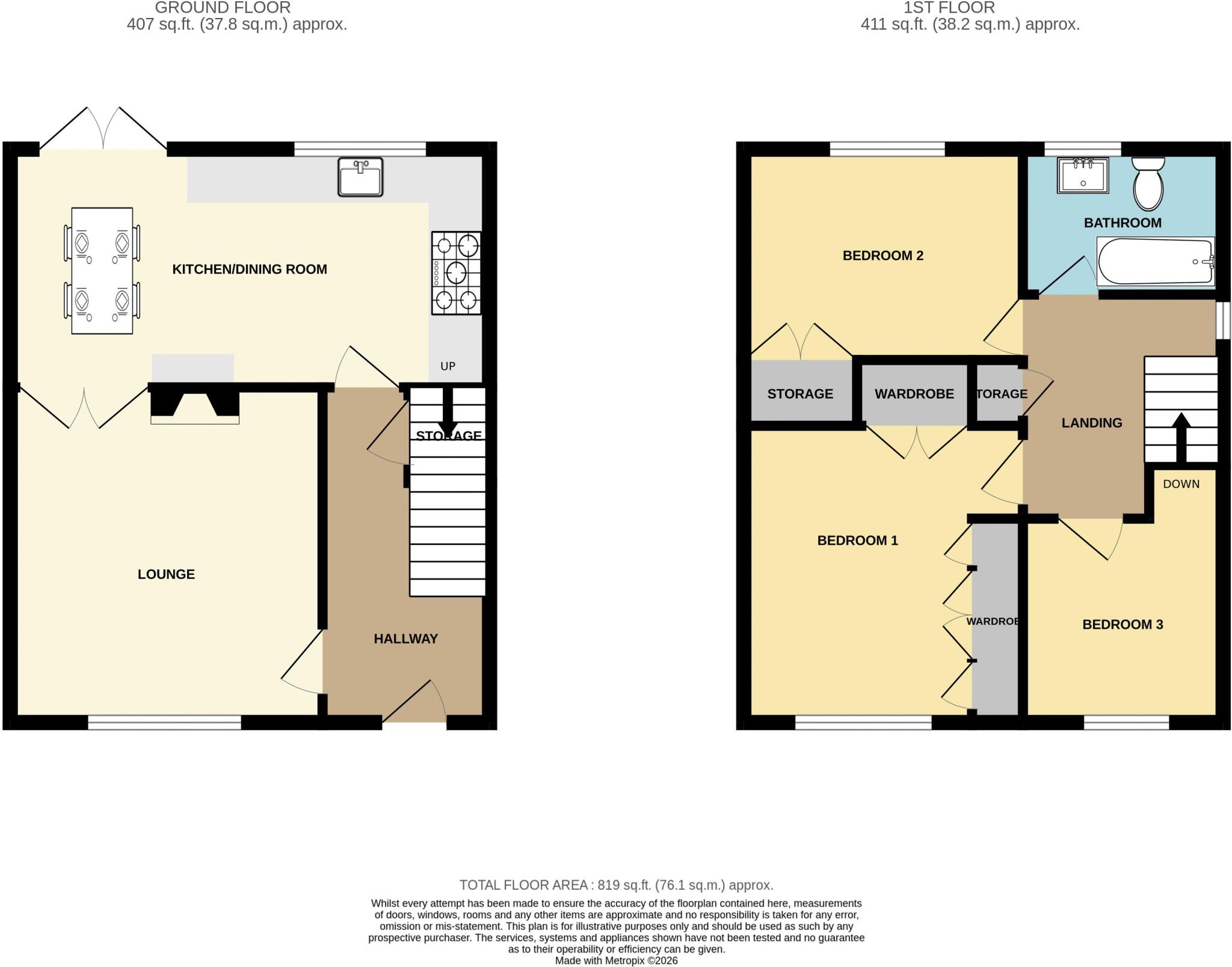 Gladstone Road, Maidstone floorplan