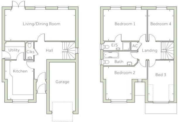 Clacton Road, Thorrington floorplan
