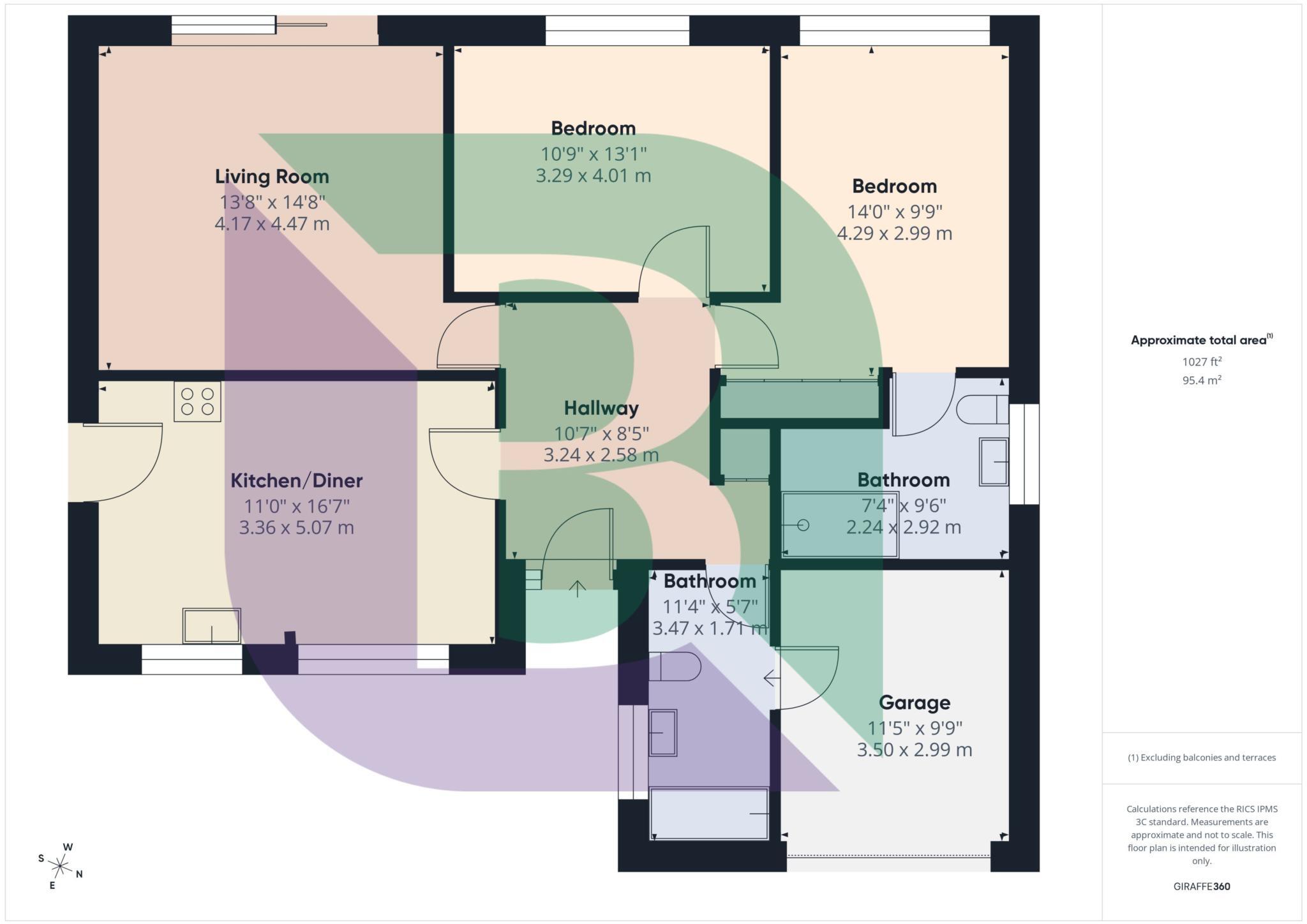 Asplands Close, Milton Keynes floorplan