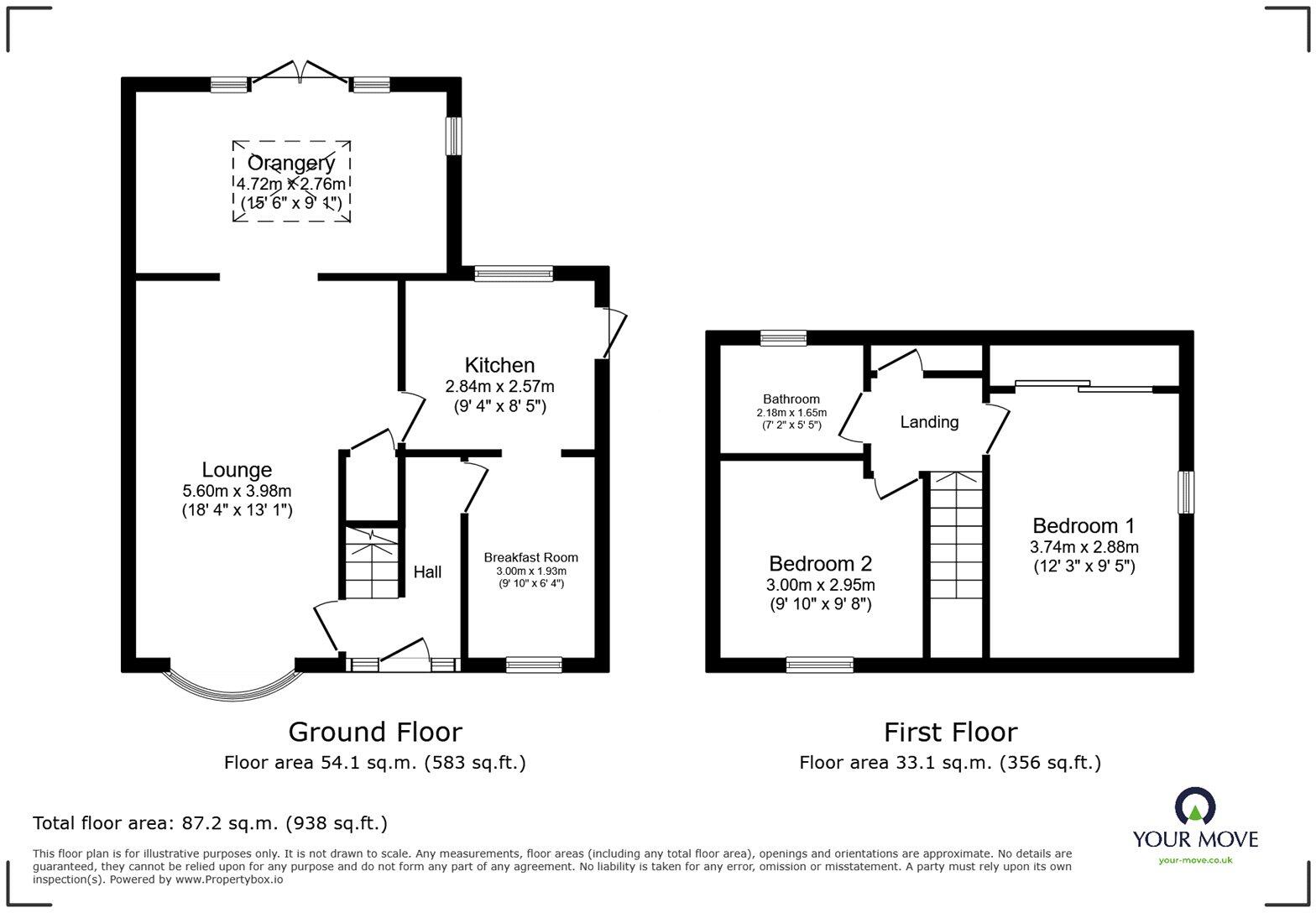 Southfield Road, Armthorpe, Doncaster, South Yorkshire, DN3 floorplan
