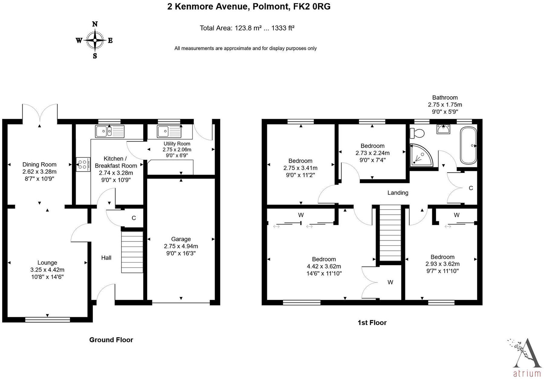 Kenmore Avenue, Polmont, FK2 floorplan
