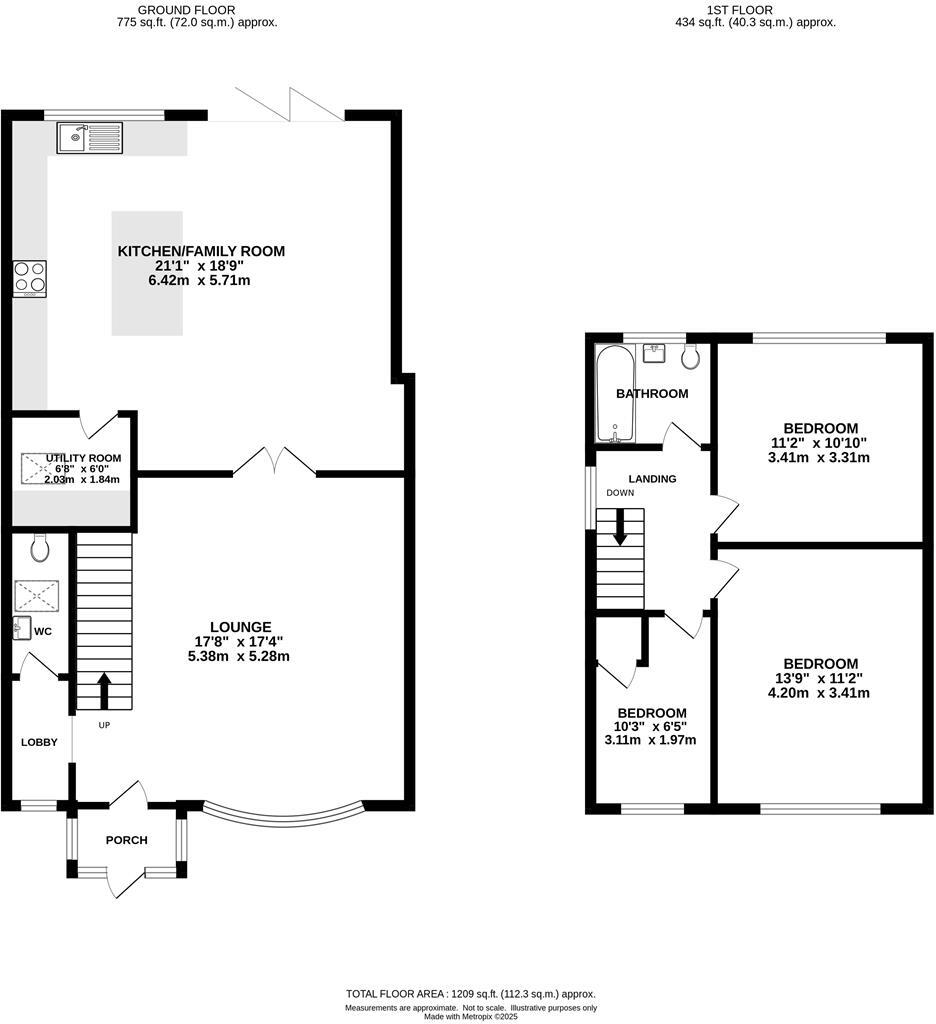 Barn Mead, Doddinghurst, Brentwood floorplan