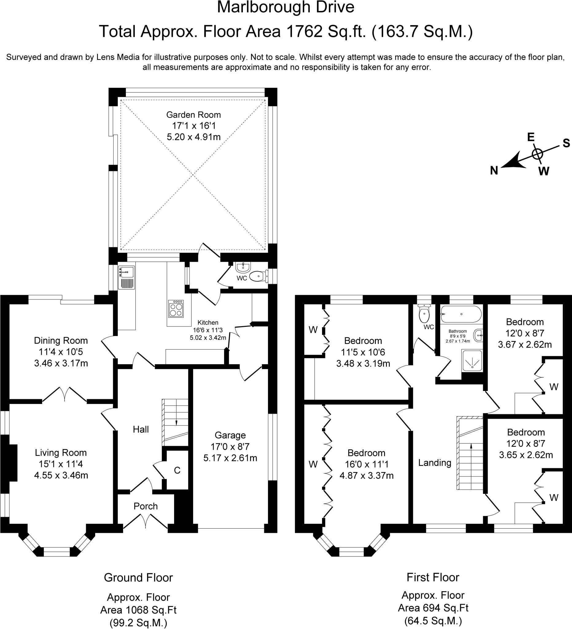 Marlborough Drive, Heaton Chapel, Stockport, SK4 floorplan