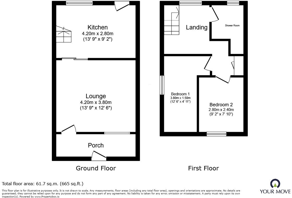 Thompson Hill, High Green, Sheffield, S35 floorplan