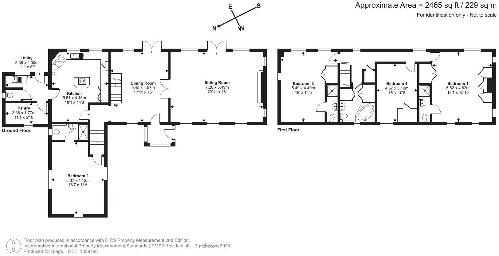 East Anstey, Tiverton floorplan