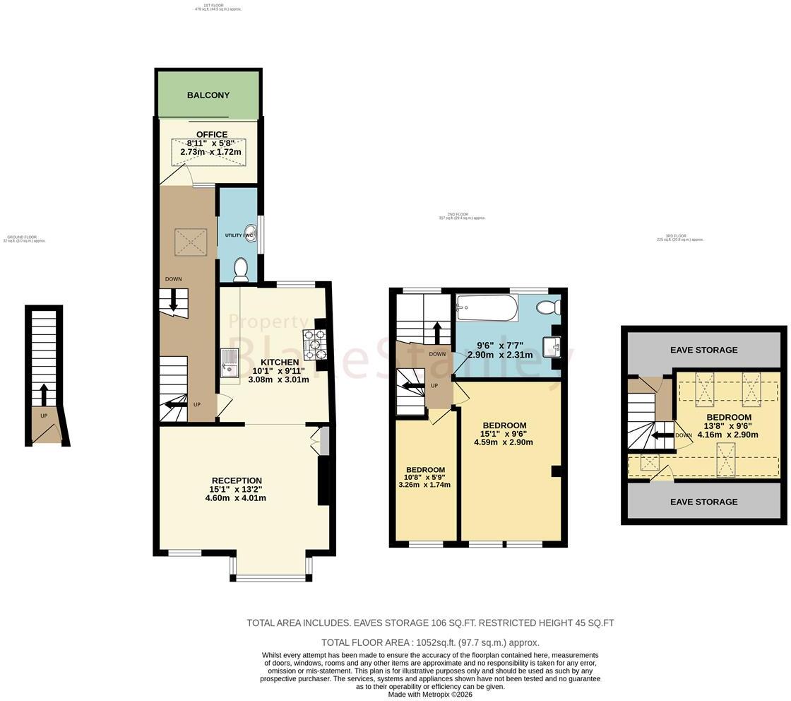Saratoga Road, E5 floorplan
