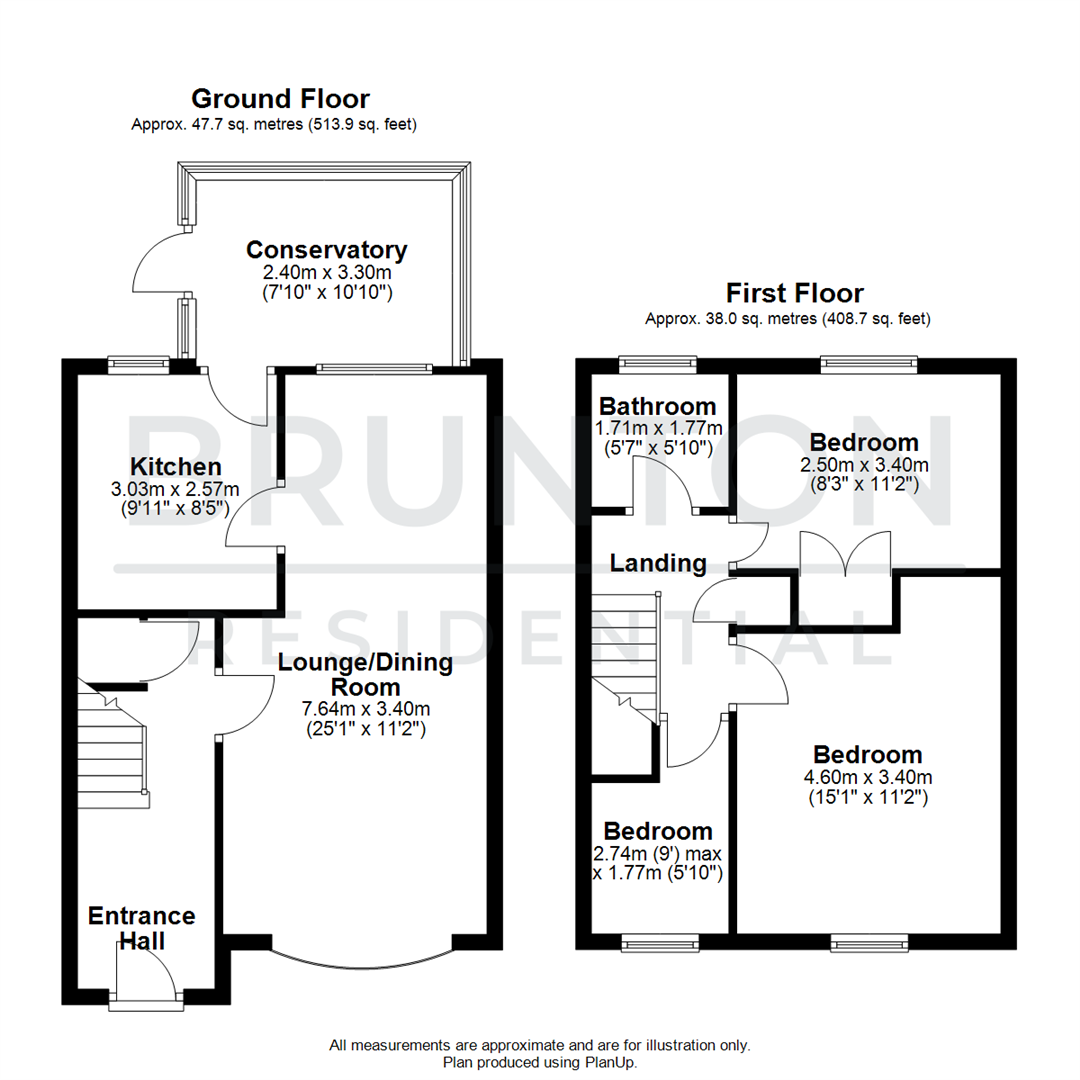 Abbots Walk, Beamish, Stanley, DH9 floorplan