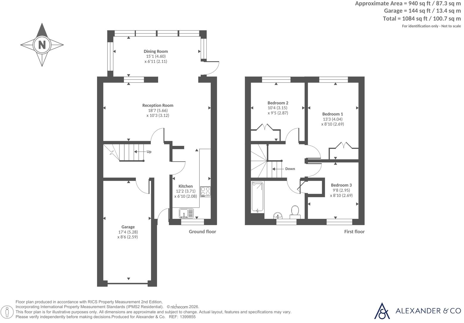 19, Hilltop Avenue floorplan