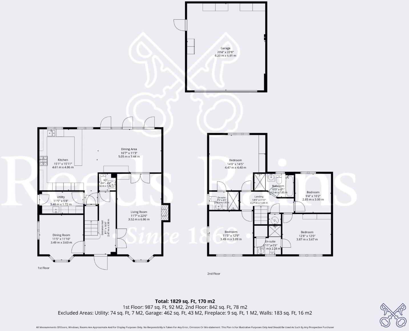 Orchard Close, South Littleton, Evesham, Worcestershire, WR11 floorplan