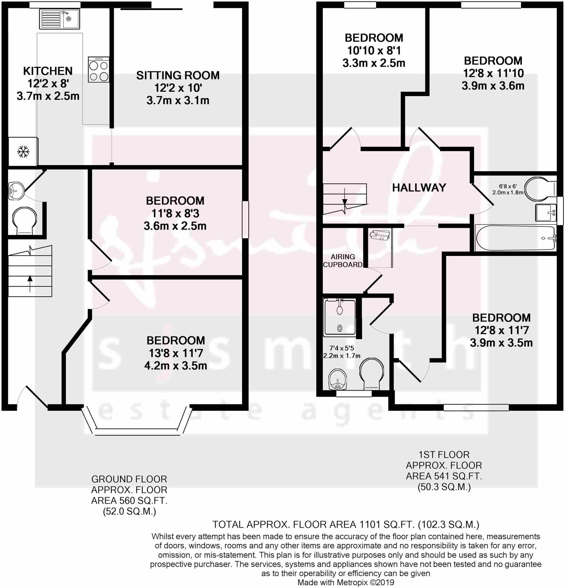 Nightingale Shott, Egham floorplan