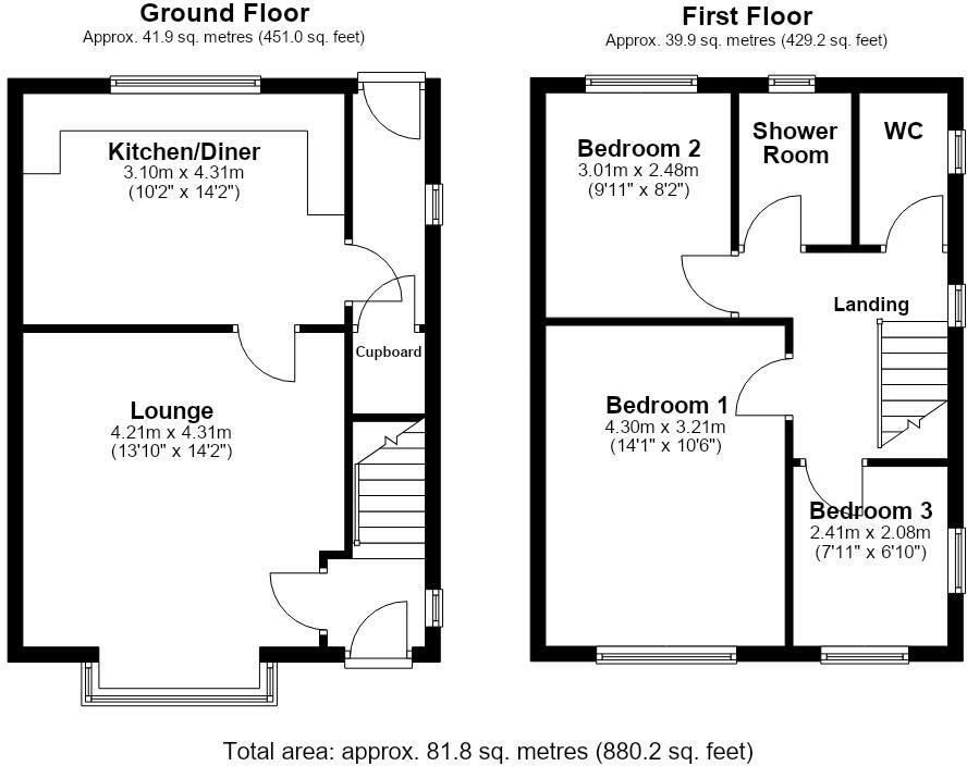 Intake Lane, Rawdon, Leeds floorplan