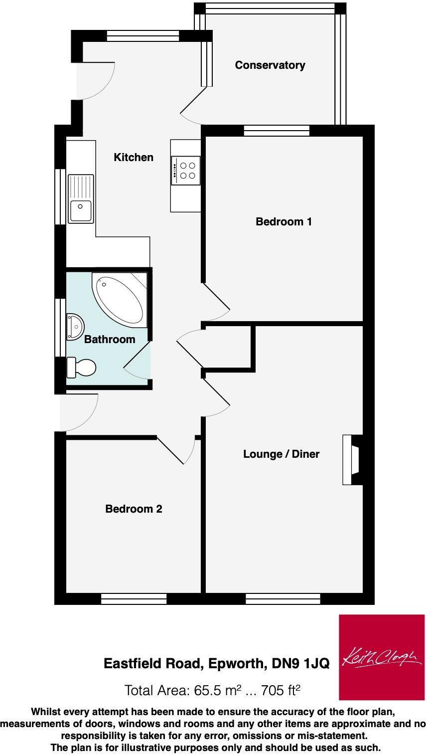 Eastfield Road, Epworth floorplan