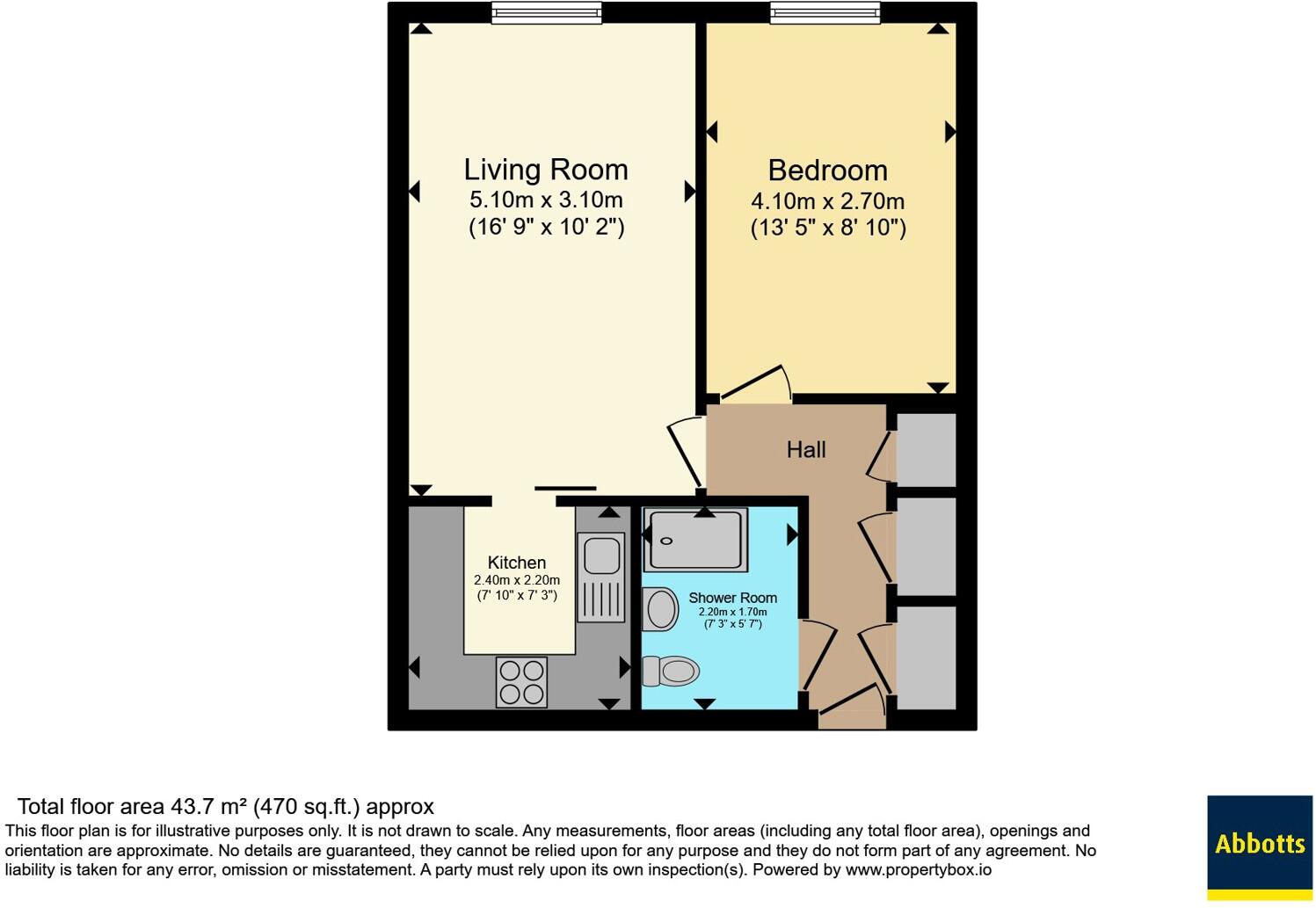The Dell, Colchester, Essex, CO1 floorplan
