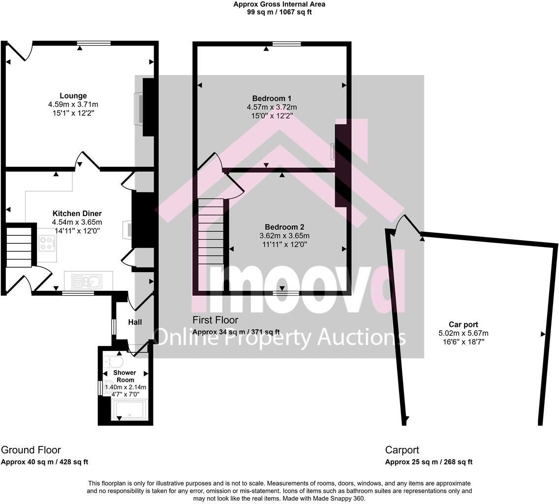 Edward Street, Hobson, Newcastle Upon Tyne floorplan
