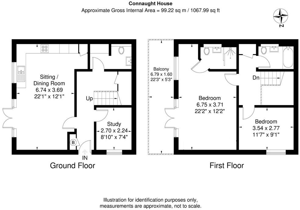 Connaught House, London Road, Bagshot floorplan
