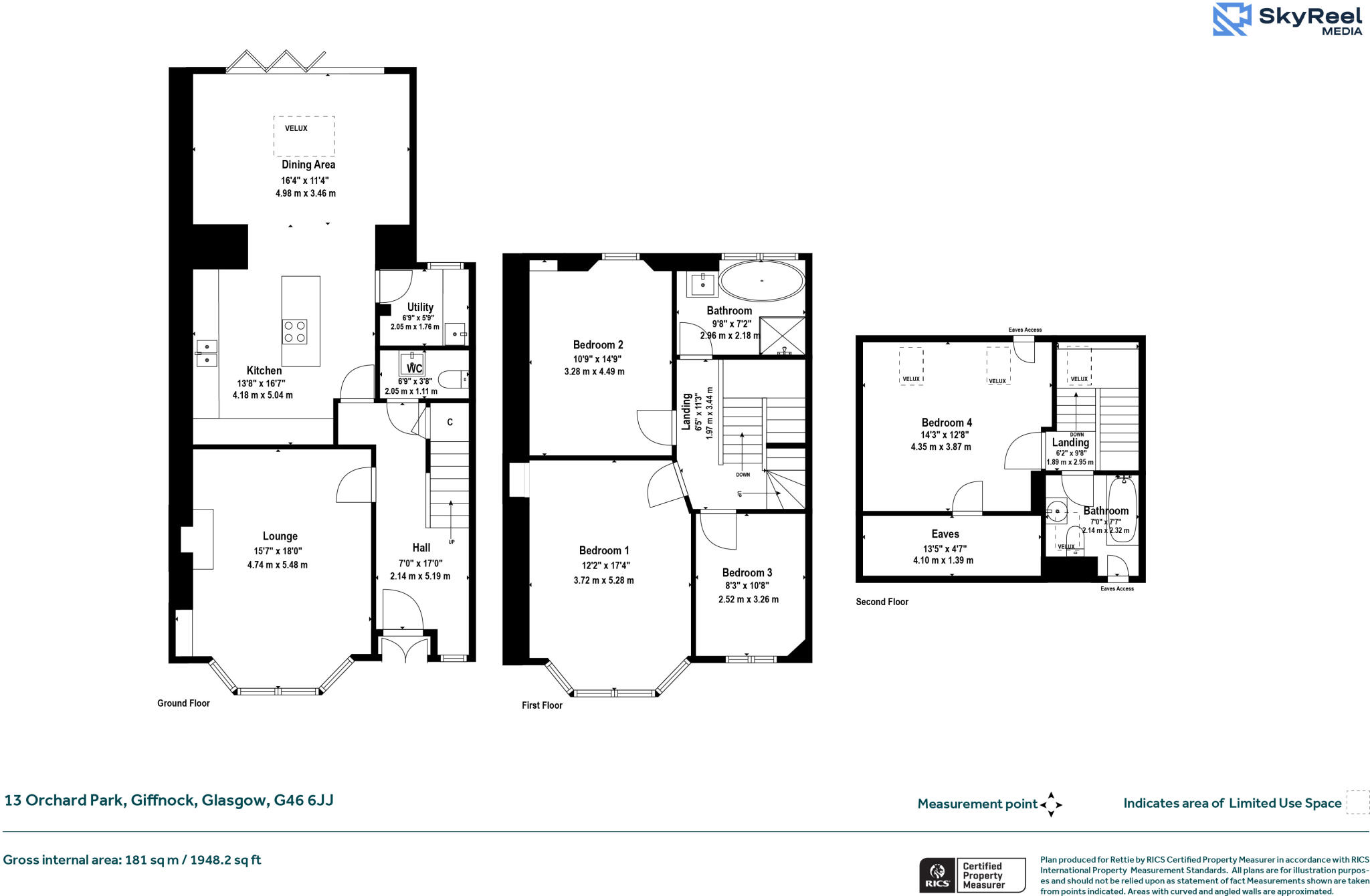 Orchard Park, Giffnock, Glasgow floorplan