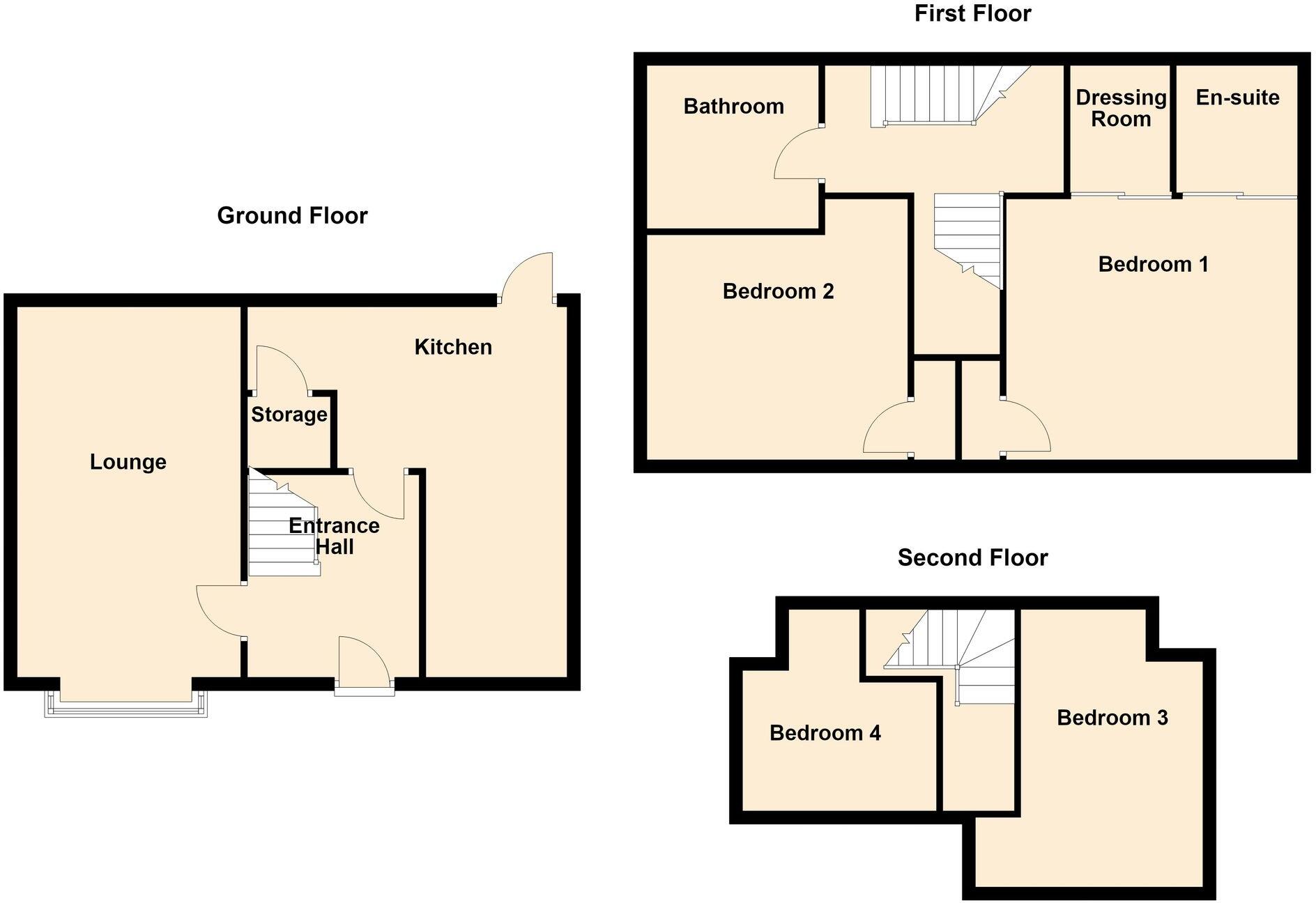Theaker Avenue, Gainsborough, DN21 floorplan