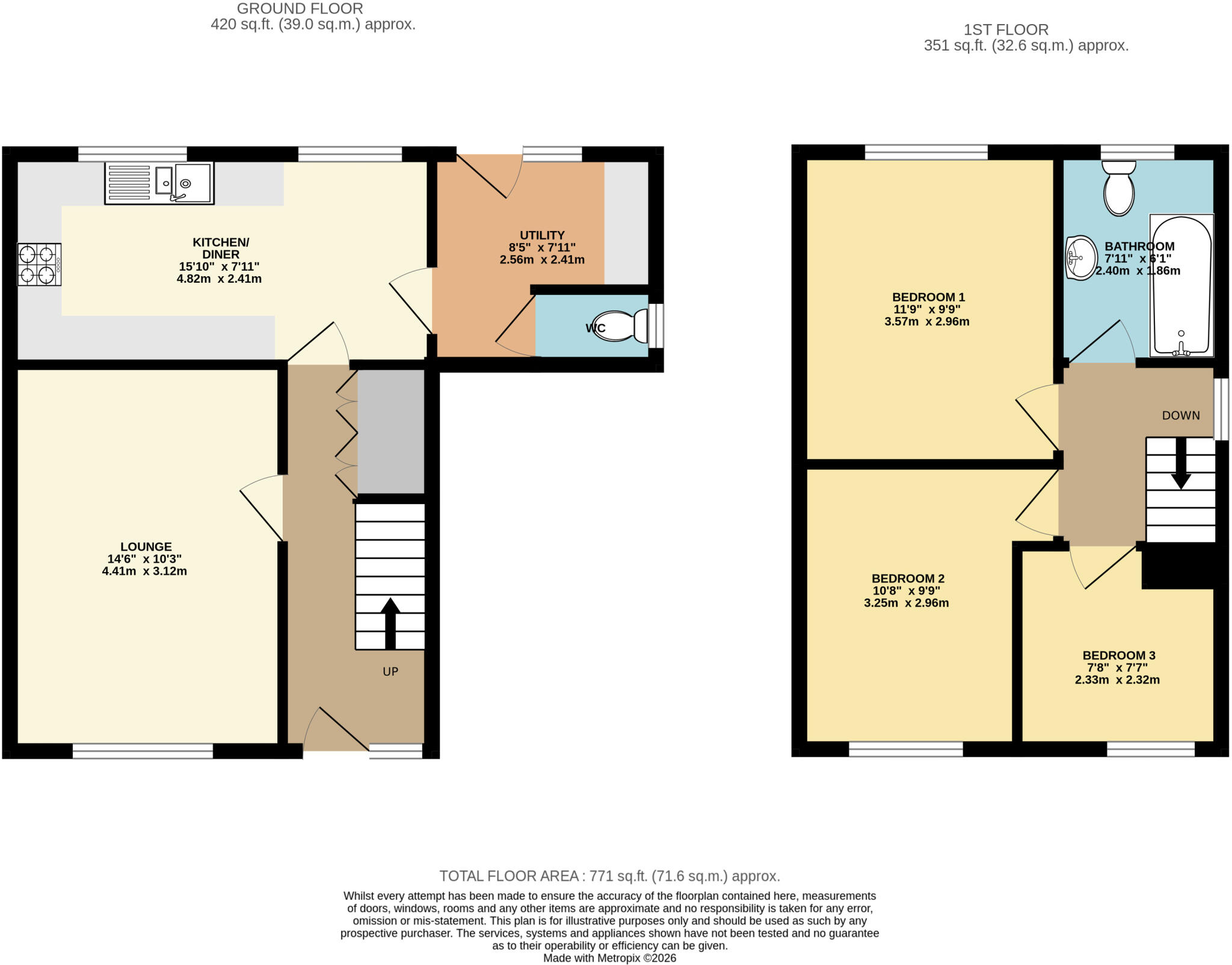 Maple Avenue, Keelby, DN41 floorplan