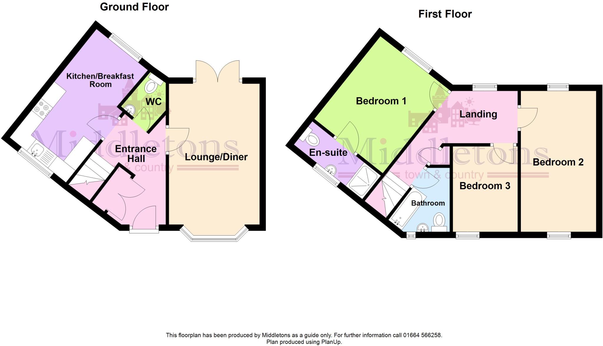 Beaumont Leys, Leicester floorplan