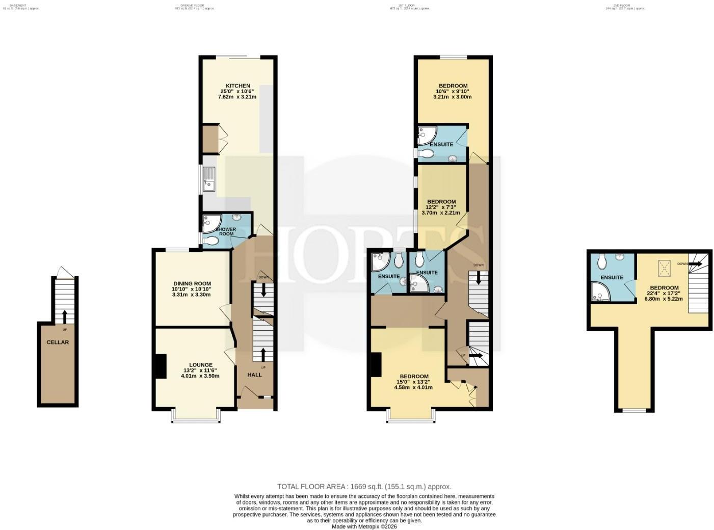 Park Road, Rugby floorplan